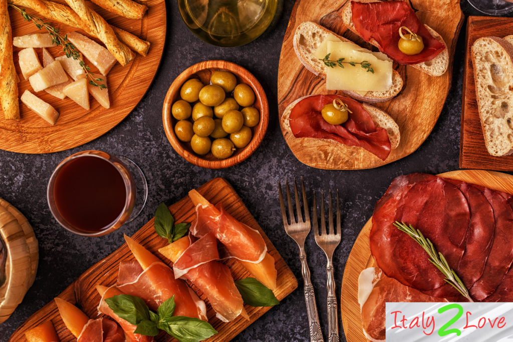 Sunday lunch menus by Region in Italy