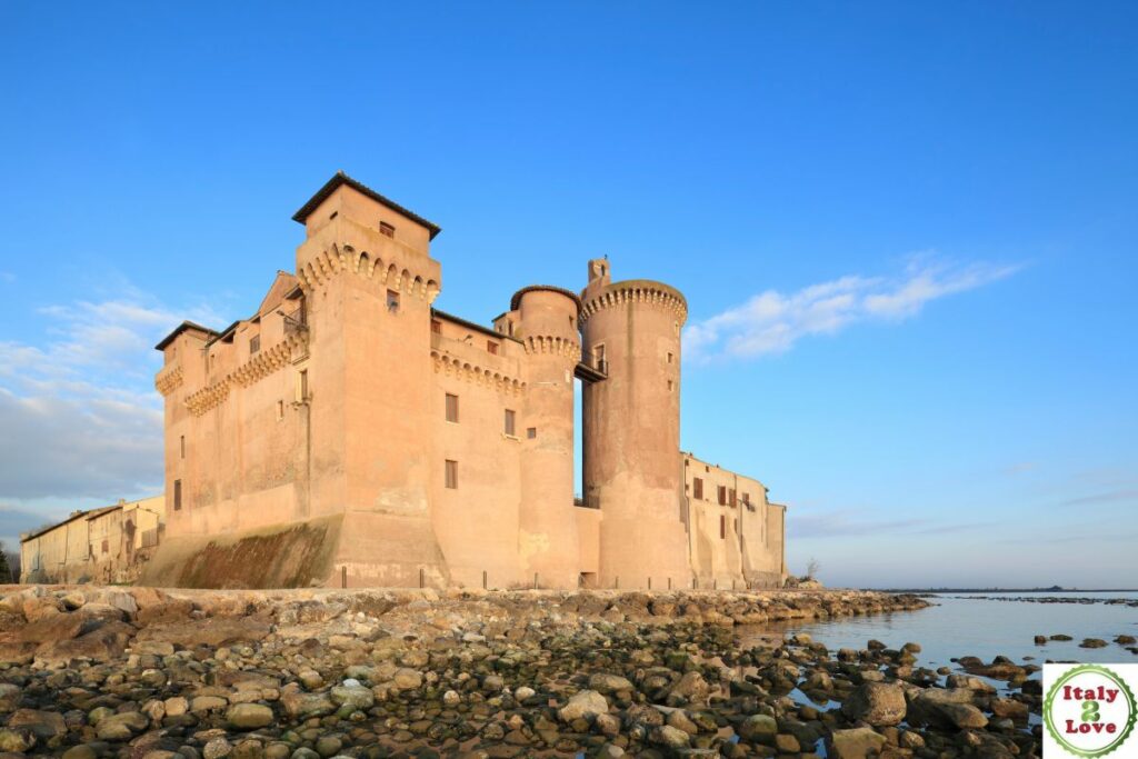 Santa severa castle, Lazio, Italy