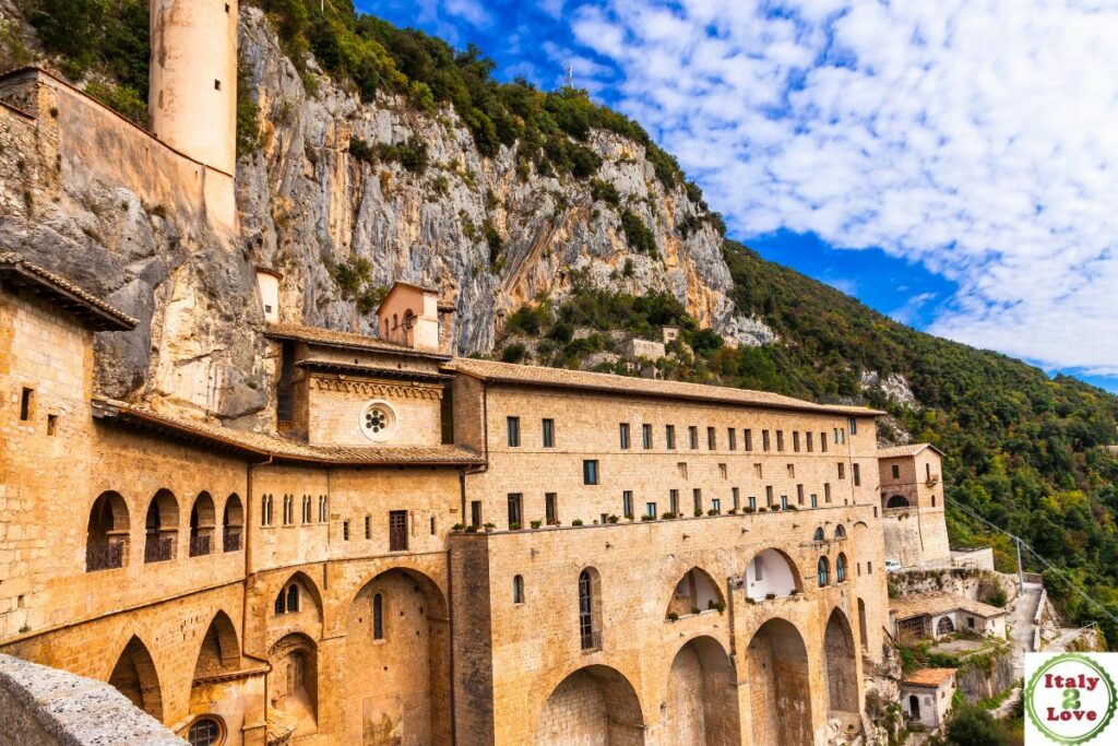 Subiaco castle (Rocca di Subiaco), Lazio, Italy