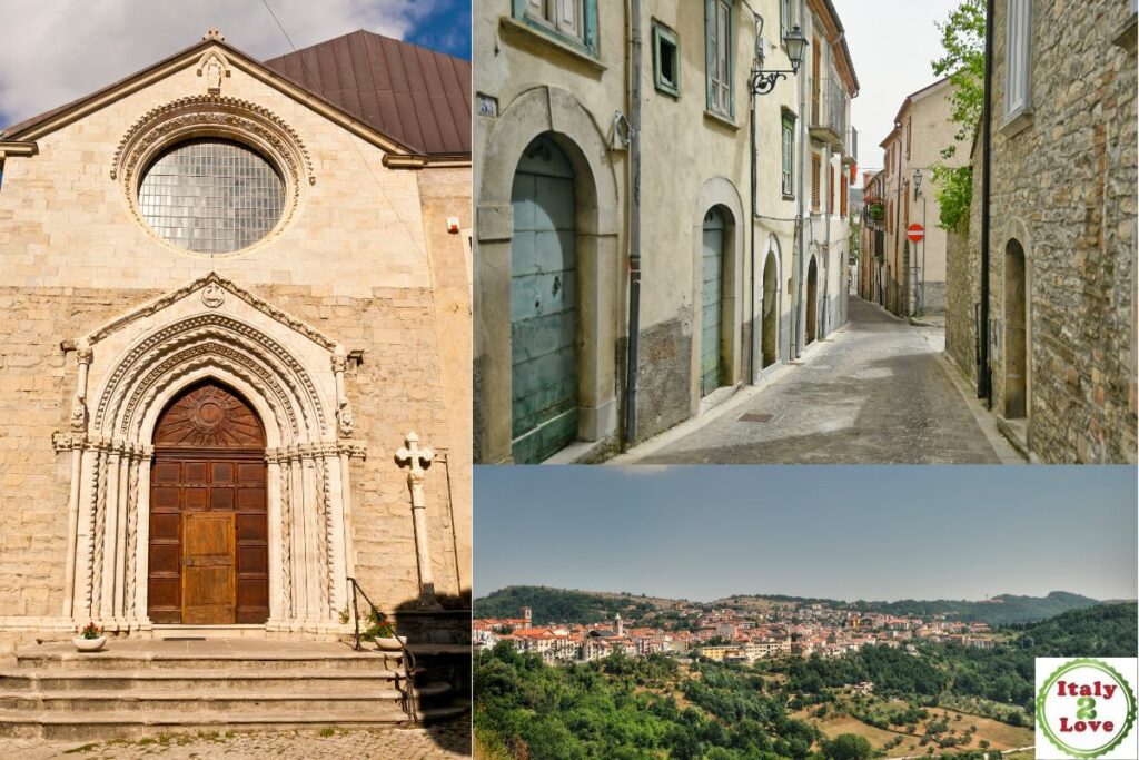 Molise travel guide -  Agnone, Molise, landscape