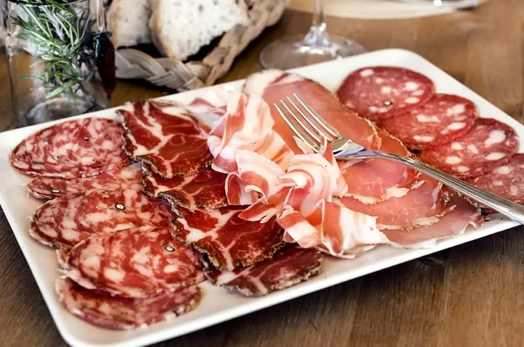 Tuscany Menu - Prosciutto e Salame Toscano