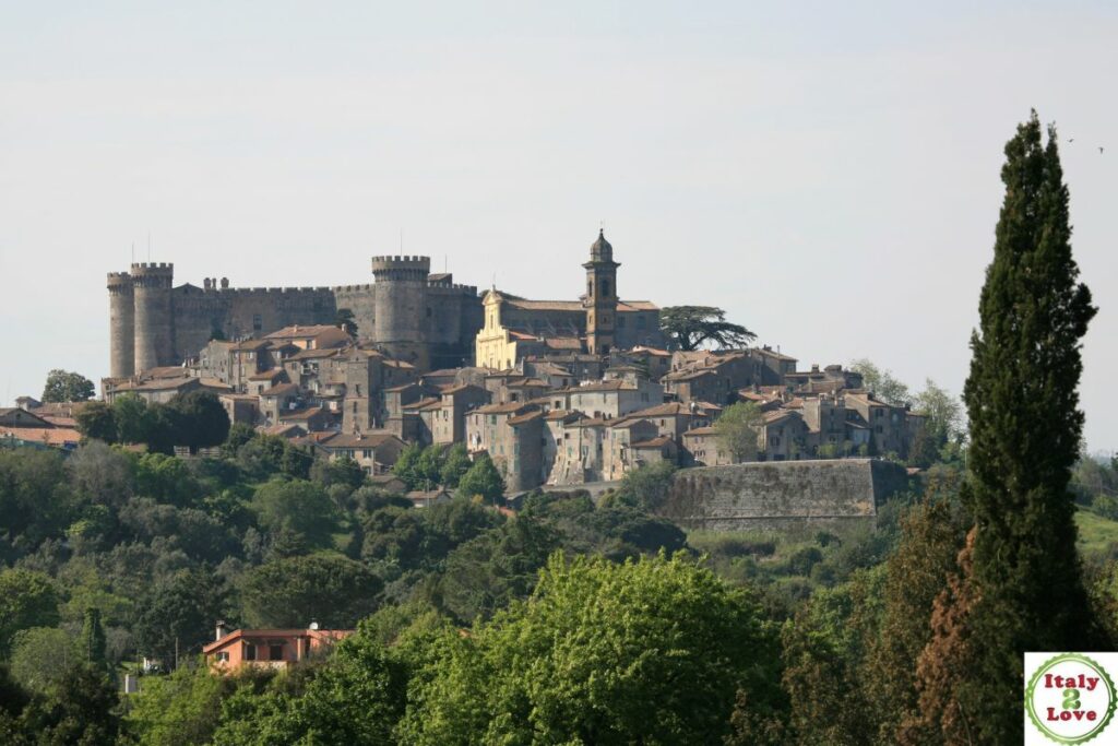 Castle in Bracciano, Lazio Italy