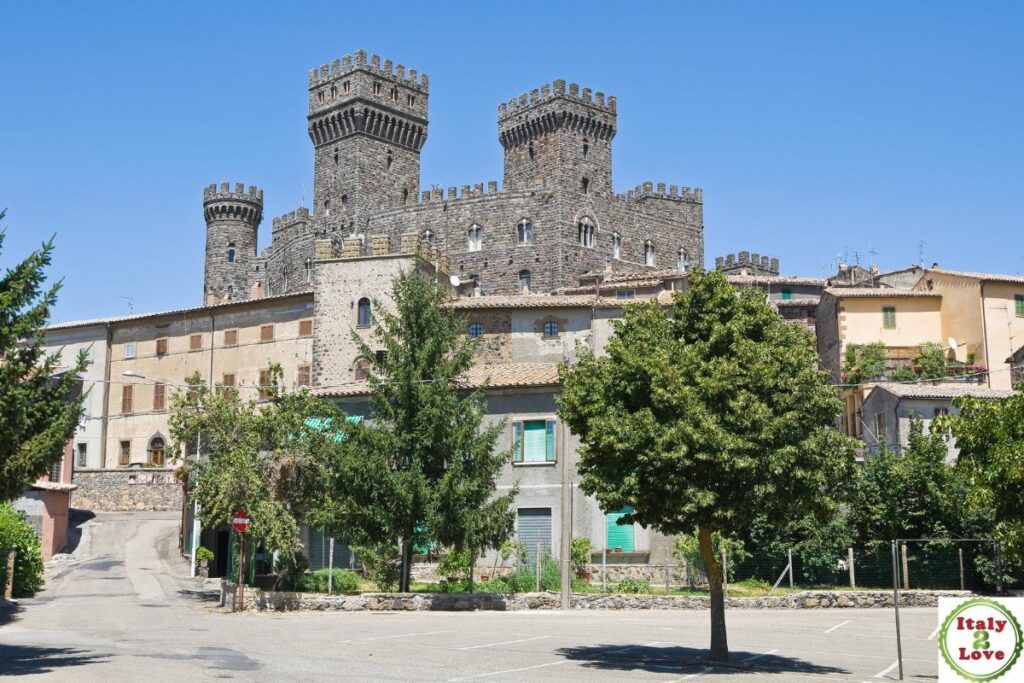 Castle of Torre Alfina. Lazio. Italy